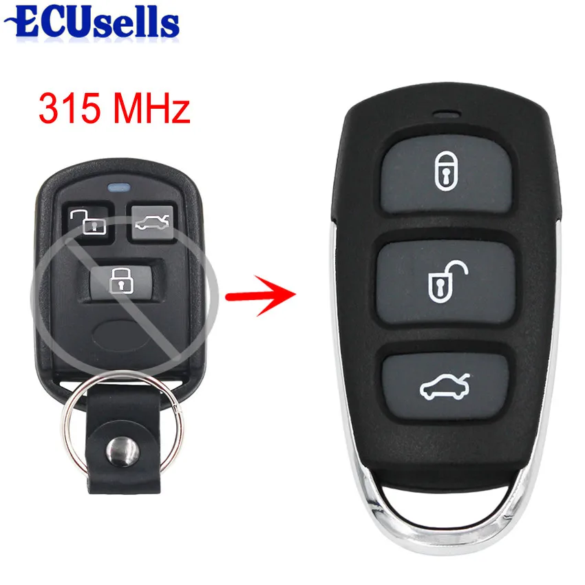 

Upgraded Remote Car Key Control Fob 315MHz for Hyundai Sonata 2001 2002 2003 2004 2005