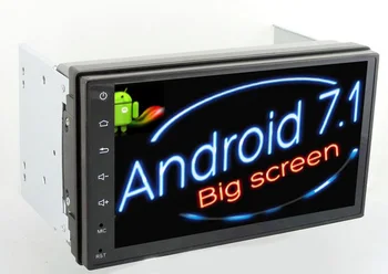 

2 Din Car DVD Player 7" Universal HD Android 8.1 Car Stereo DVD Player Bluetooth Radio Entertainment Touch Screen FM Radio USB