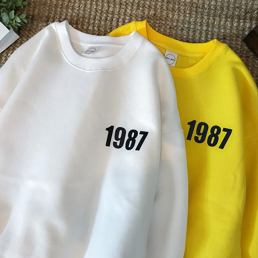 

New Casual Hoodies Letter Printed Sweateshirts Mens Velvet Autumn Long Sleeve Pullover Men Thicken Warm Fashion Hoodie Hombre