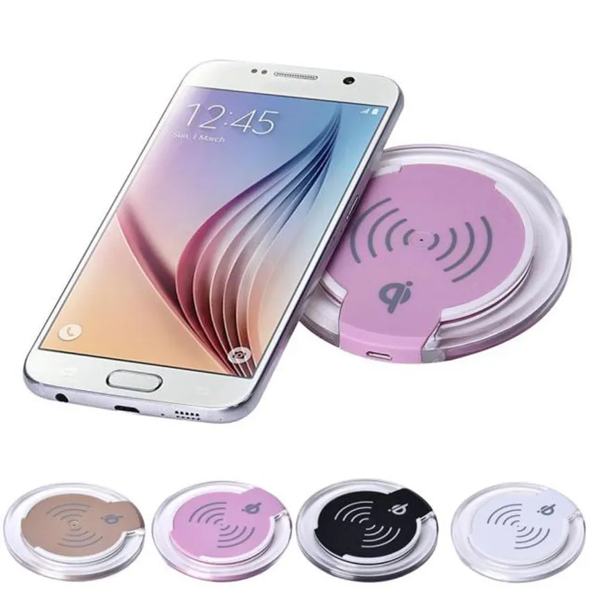 2017 Top quality Qi Standard Wireless Battery Charger Charging Pad For Samsung Galaxy S6/S6 Edge Plus for LG G4 #LYFE29