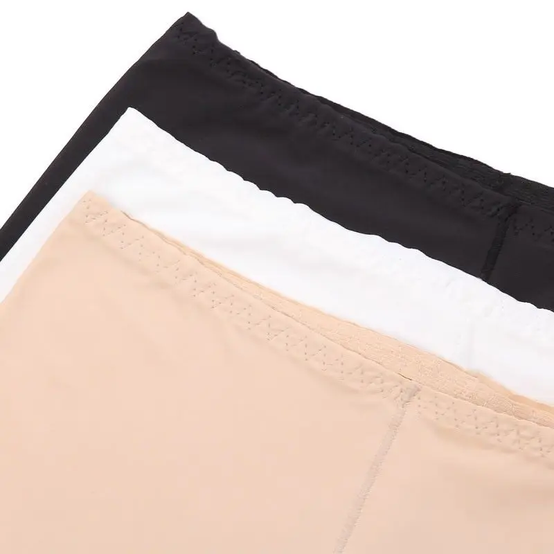 Новые летние женские плотные трусы эластичные под брюки нижнее белье дышащие однотонные цветное белье Мягкие 903-A530