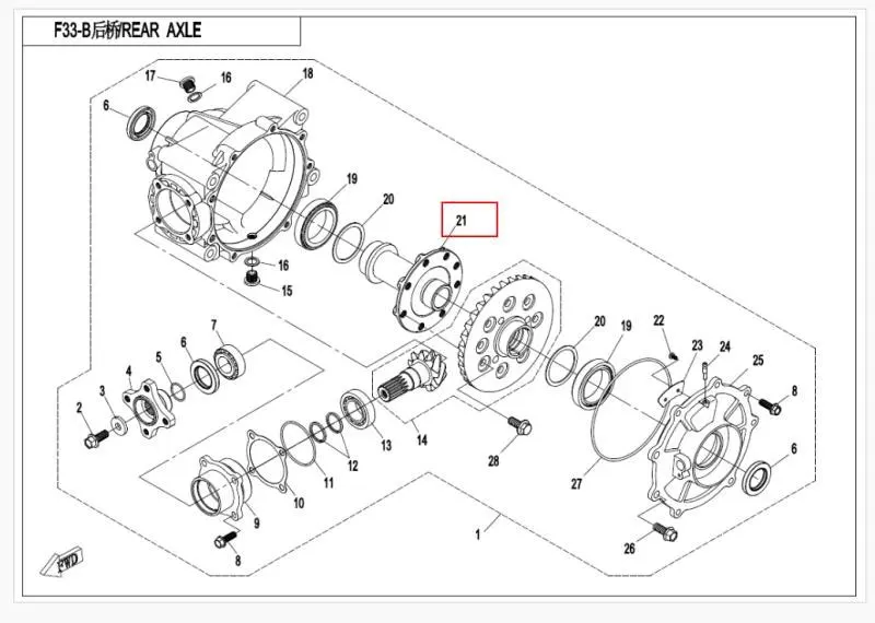 Задний мост Монтажный Кронштейн подходит для CFMOTO/CF ATV части код Q850-330003