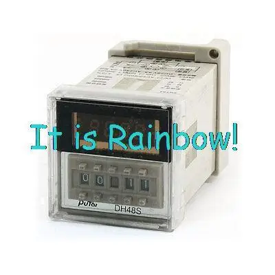 

Free Shipping Panel Mount AC 220V 50/60Hz LCD Display Time Relay DH48S
