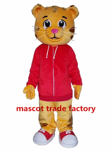 Sell Like Hot Cakes Daniel Tiger Mascot Costume Daniel Tiger Fur ... Sell Like Hot Cakes Daniel Tiger Mascot Costume Daniel Tiger Fur ...