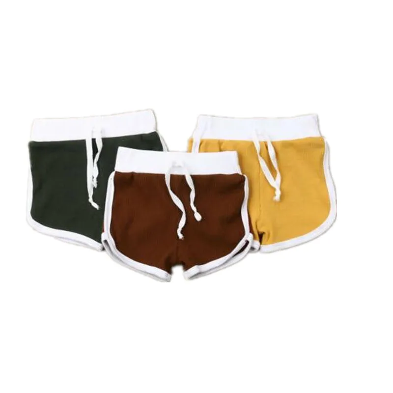 

Baby Clothes Pants Toddler Baby Boy Knitted Pits Casual Pure Pants Outfits Sunsuit Beach Clothes
