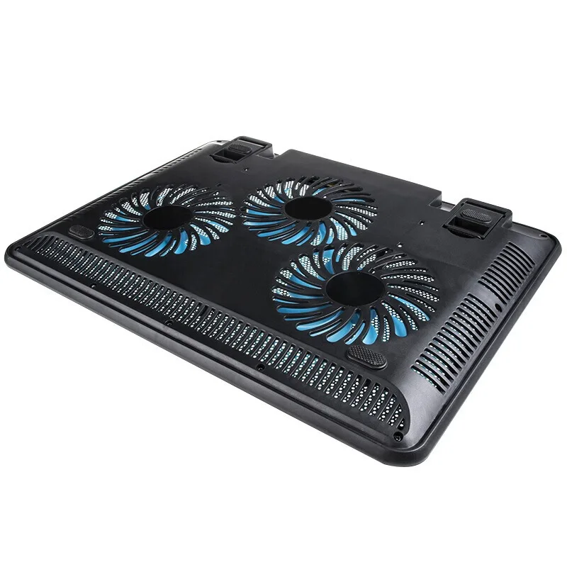 Three Fans Lightweight Portable Cooling Pads CoolCold K19 USB Super Cool Game Notebook Cooler Pad for 14 15.6 17 inch Laptops Three Fans Lightweight Portable Cooling Pads CoolCold K19 USB Super Cool Game Notebook Cooler Pad for 14 15.6 17 inch Laptops