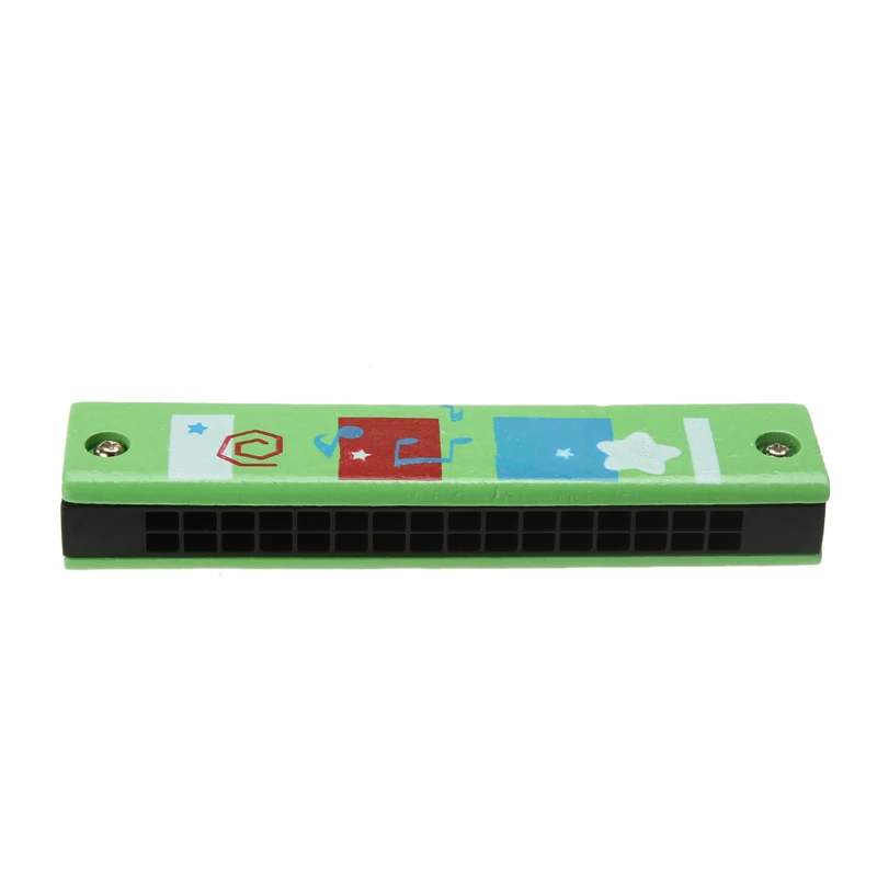 Harmonica Toy Baby Children Wood And Plastic Harmonica Educational Toy