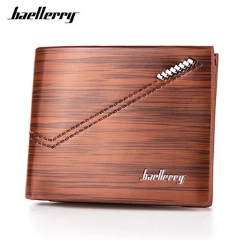 

Baellerry Fashion Business Casual Youth Cross Short Men Wallet Male American style Multi Position ID Credit Card Holders Wallets