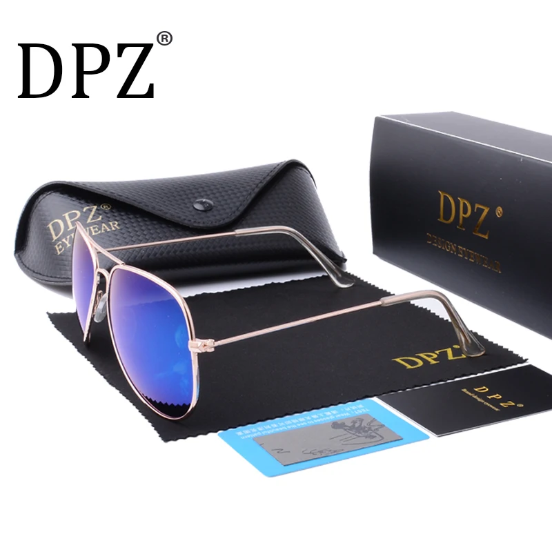 

DPZ Luxury Brand hot polarized UV400 sunglasses women Men Anti-glare driving rays 58mm 3025 G15 Color