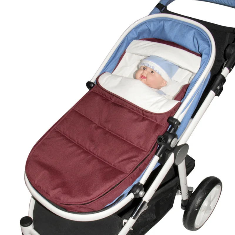

Baby Stroller Sleeping Bag Winter Warm Sleepsacks Robe For Infant wheelchair envelopes for newborns