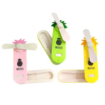 

Portable Mini Cute Hand Small Fan Battery Operated USB 350mAh Power Handheld Fan Outdoor Portable Fan Cooler