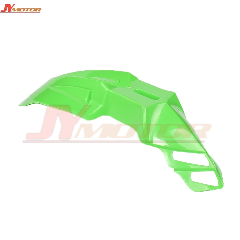 motorcycle Parts Plastic green Front Fenders Supermoto Evo For KX DRZ
