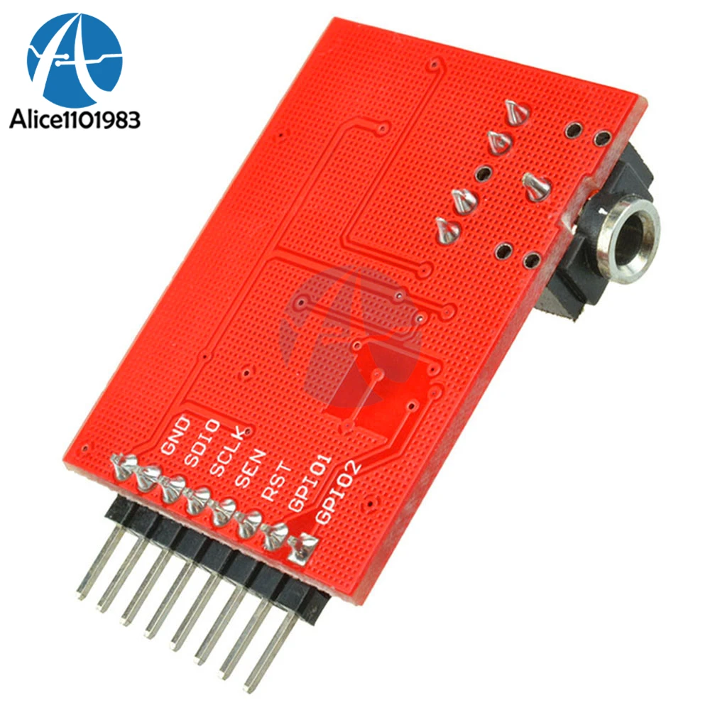 Si4703 RDS FM радио тюнер оценочная плата для Arduino AVR PIC ARM Обнаружение RBDS 3 5 мм аудио