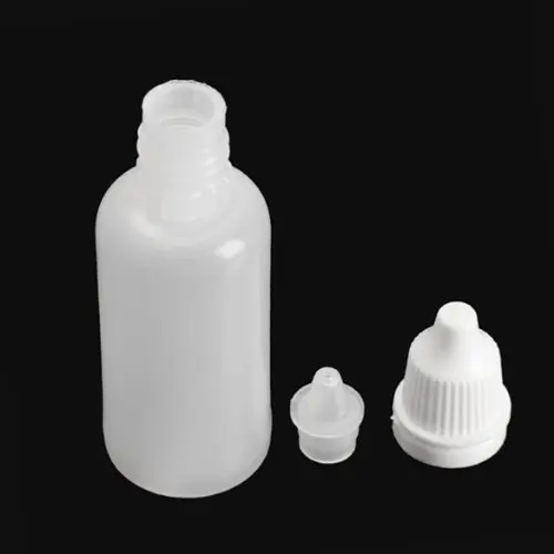 HHFF 10 шт. 10 мл 1/3 OZ LDPE Пластик флакон-капельница с защитой от детей масло лосьон
