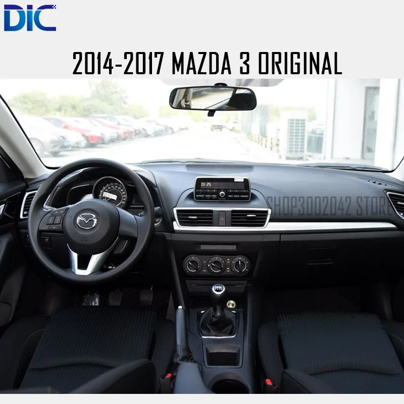Best DLC Android system 4.4 player navigation 10 inch 4 core 1280*480 GPS car stereo radio canbus mp3 video For mazda 3 2014-2017 9