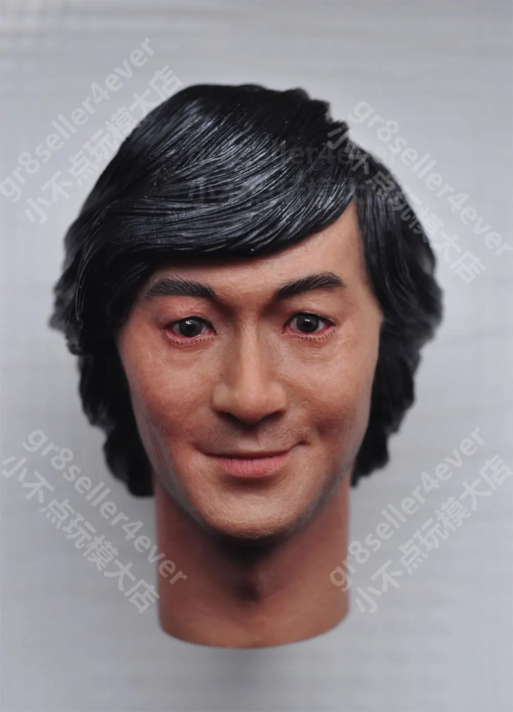 

1/6 scale head sculpt Samuel Hui Hongkong singer actor Aces Go Places