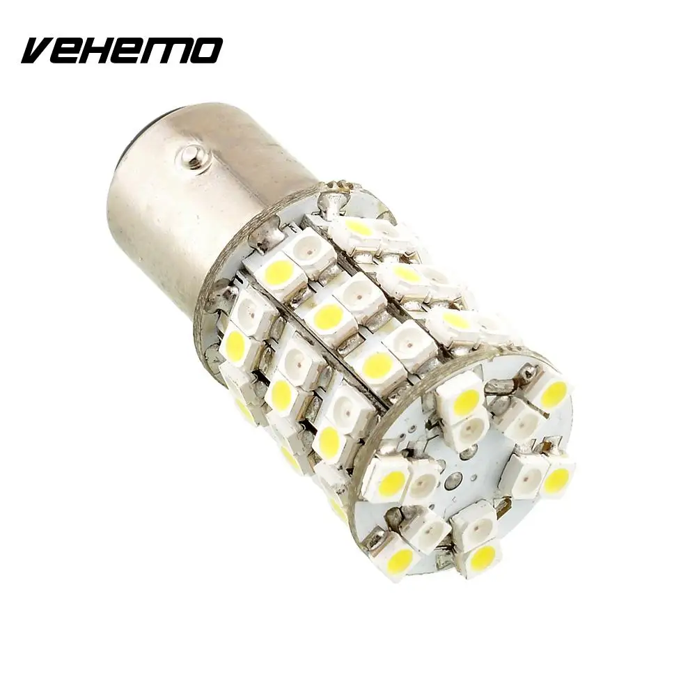 Новый BAY15D 1157 60 SMD белый янтарь светодиодный свет лампы для автомобилей тормозной