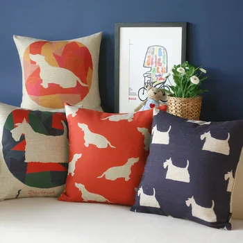 

Cute cartoon Dog Pillow s, gift ideas Lovely blue Pillow Cushion ,decorative pillows,Pillow home decor sofa cushion