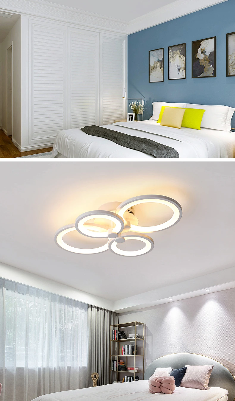 后现代圆圈吸顶灯室内主卧室灯创意个性大气家用客厅灯2019年新款-tmall_06