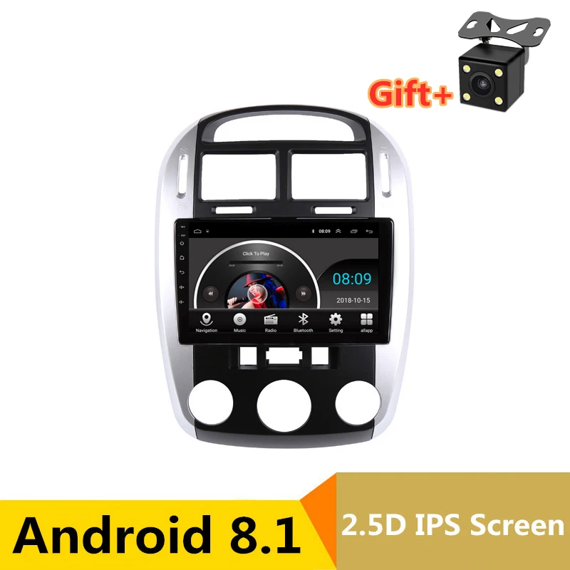 9 &quot2.5D IPS Android 8 1 автомобильный DVD мультимедийный плеер GPS ДЛЯ kia cerato 2007 2008 2009 2010 2012