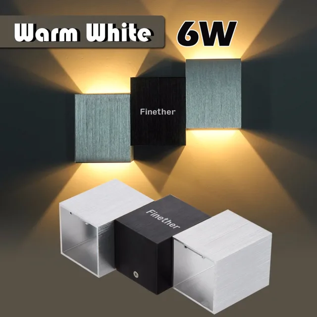 Bathroom Light Up Or Down aliexpress : buy finether modern 6w led wall lamp bathroom Bathroom Light Up Or Down aliexpress : buy finether modern 6w led wall lamp bathroom