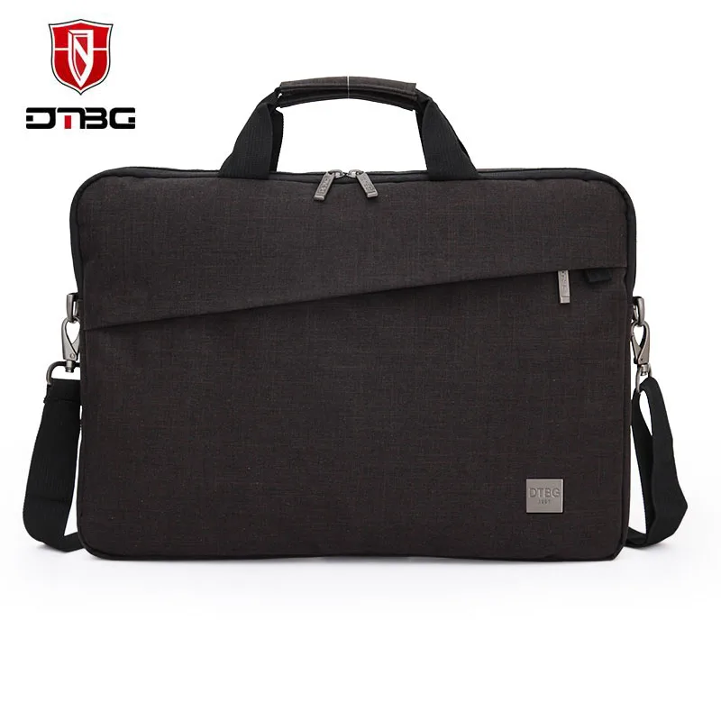 

DTBG Nylon Laptop Tablet Shoulder Bag Portable Large Capacity Waterproof Briefcase Handbag Multifunction Handbag Notebook Pack N