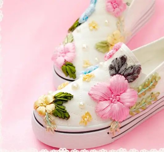 flower shoes for women