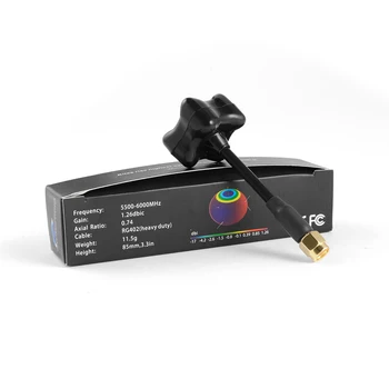 

TBS TRIUMPH Team Black Sheep BlackSheep 5.8G antenna RP SMA Clover 3 Blade transmitter mushroom antenna for FPV RC Quadcopter