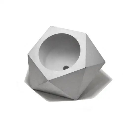 Алмазная форма цветочные горшки силиконовые бетонные 3d фотообои из цемента