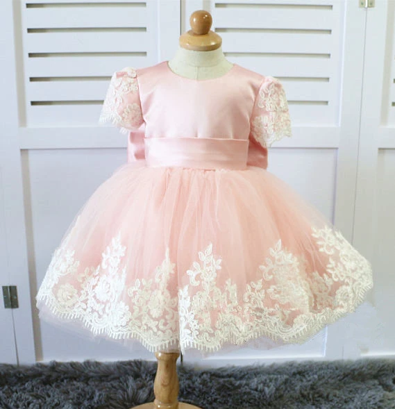 blush pink easter dress