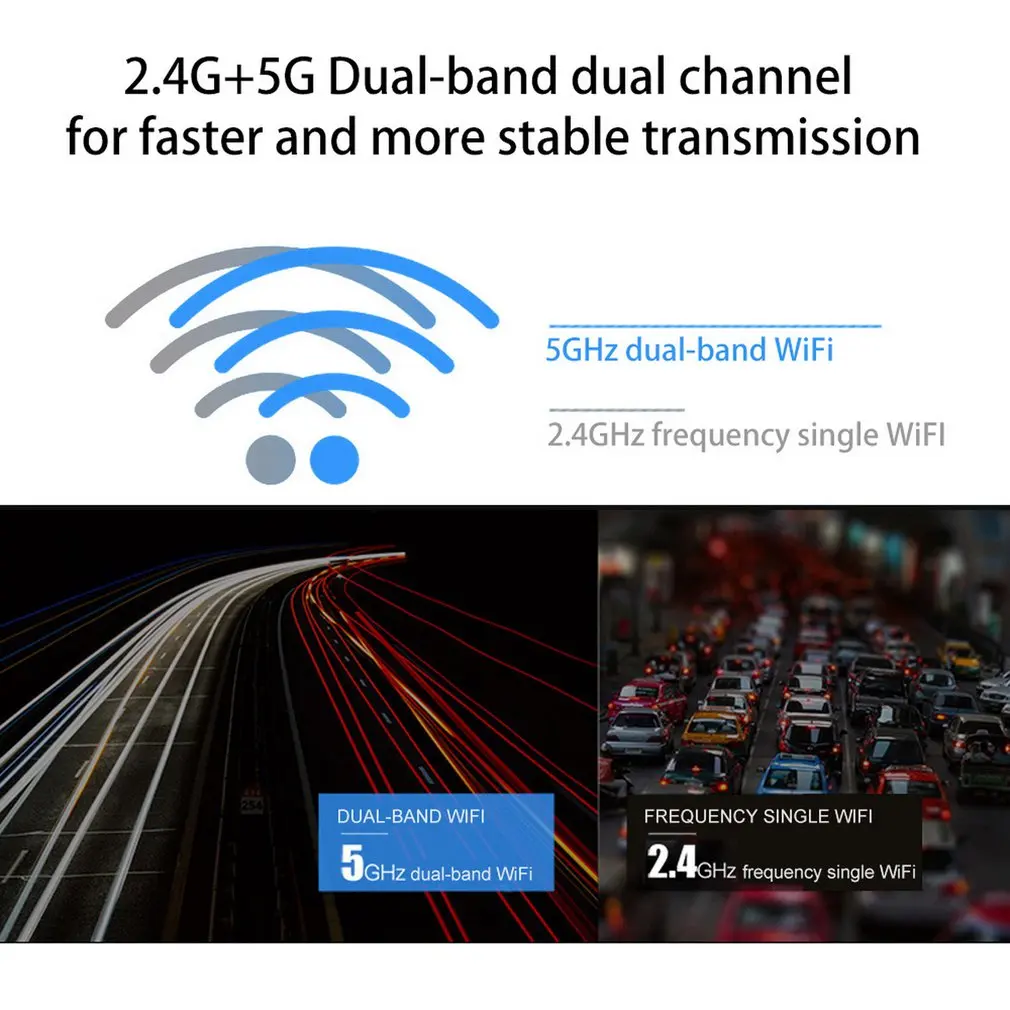 4505/5200/5250/5800 5 г портативный двухдиапазонный Мини Wi-Fi приемник WiFi адаптер аппаратный ключ Bluetooth приемник поразительный Bluetooth 4,2