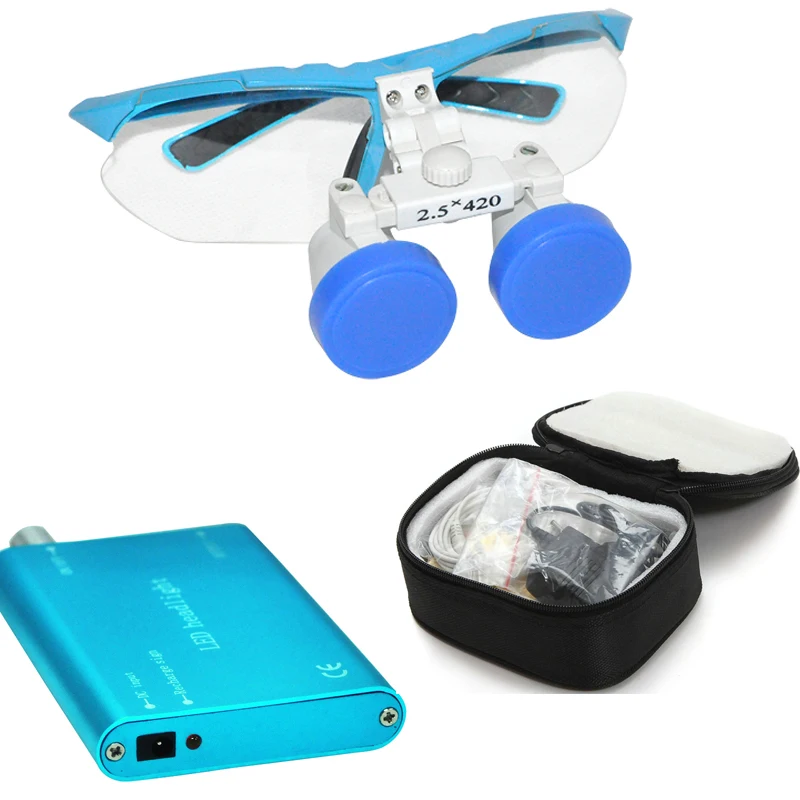 BoNew USA Dental LED Head Light Lamp headlight for Surgical Loupes Glasses