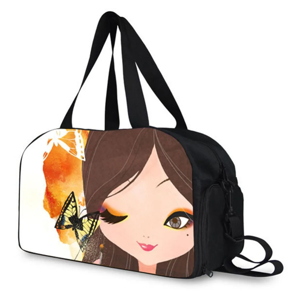 Mulheres sacos de viagem bagagem duffle sacos