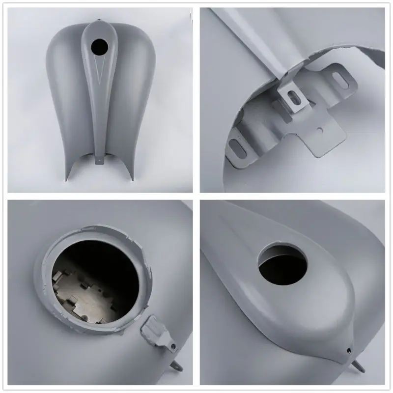 Extension 6.6 Gallon Gas Fuel Tank For Harley Touring Road King Glide