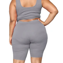 Эластичные шорты с высокой талией для женщин, летние облегающие спортивные быстросохнущие шорты для байкеров, Новое поступление, шорты Mujer