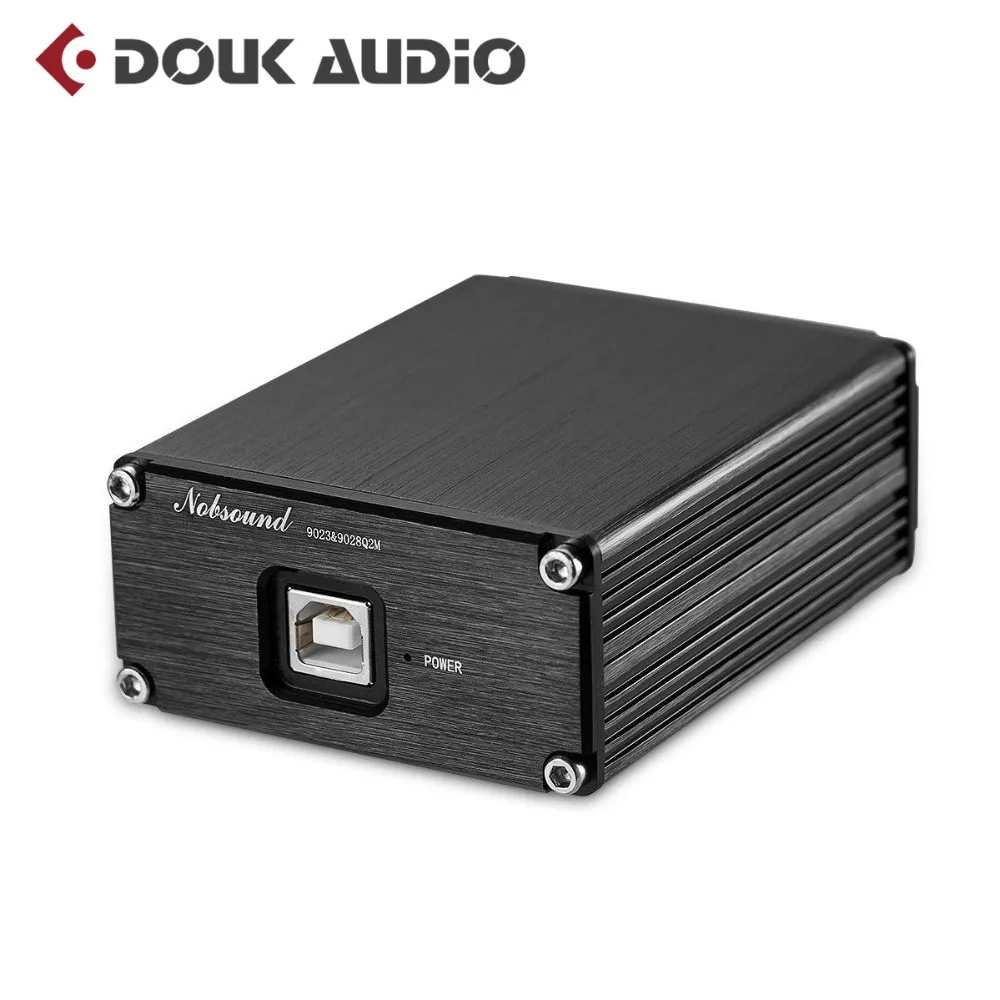 2019 New Douk audio Mini ES9028Q2M SA9023 USB DAC Audio Decoder HiFi Headphone Amp PC Sound Card Amplifier