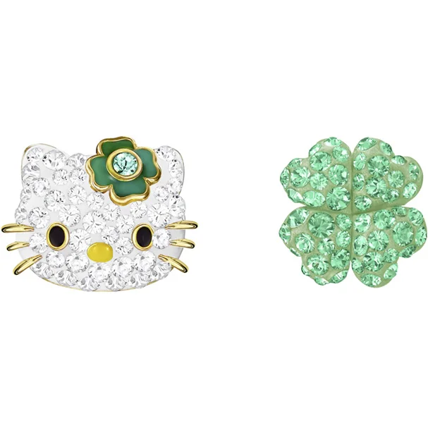 

SIENTO Original Copy High Quality 1:1 SWA Kiti Gold-Plated Ear Nail With Logo Free Shipping