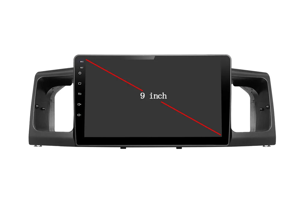 Excellent JIUYIN 9 Inch Car Multimedia Player Android 7.1 Car DVD  Player Car Radio For TOYOTA Corolla E120 Radio  GPS Navigation 1