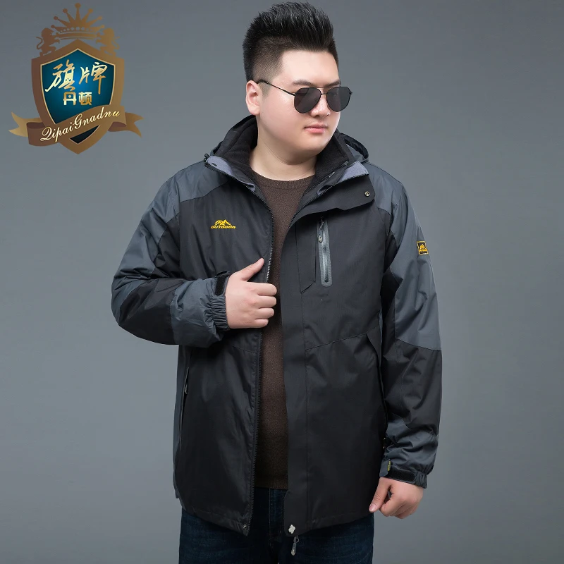 

Brand Quality Fashion Winter Jacket Men Parkas Outerwear Military Layered Hooded Coat Men Thickening Large Size 8xl-xl Jacket