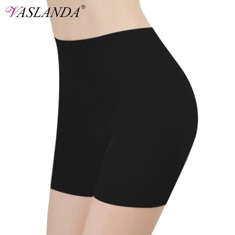 

VASLANDA Seamless Waist Shaper Booty Lifter Body Shapers Tummy Control Panties Slimming Underwear Safety Short Pants