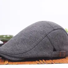 Демисезонный унисекс береты сплошной равномерный цвет драйвер кепи Повседневное плоский Для женщин Для мужчин береты