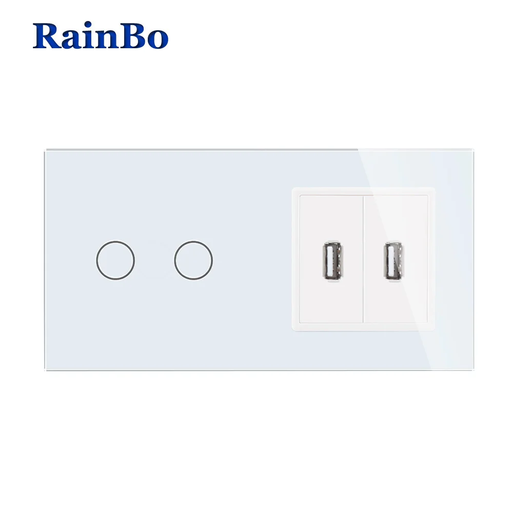 RainBo сенсорный экран управления-закаленное стекло-панель-настенный
