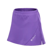 Женская Спортивная юбка, спортивные шорты для бадминтона, теннисные юбки с защитными шортами