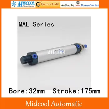 

Auminium alloy mini air cylinder MAL32-175 bore 32mm stroke 175mm double acting pneumatic small cylinders