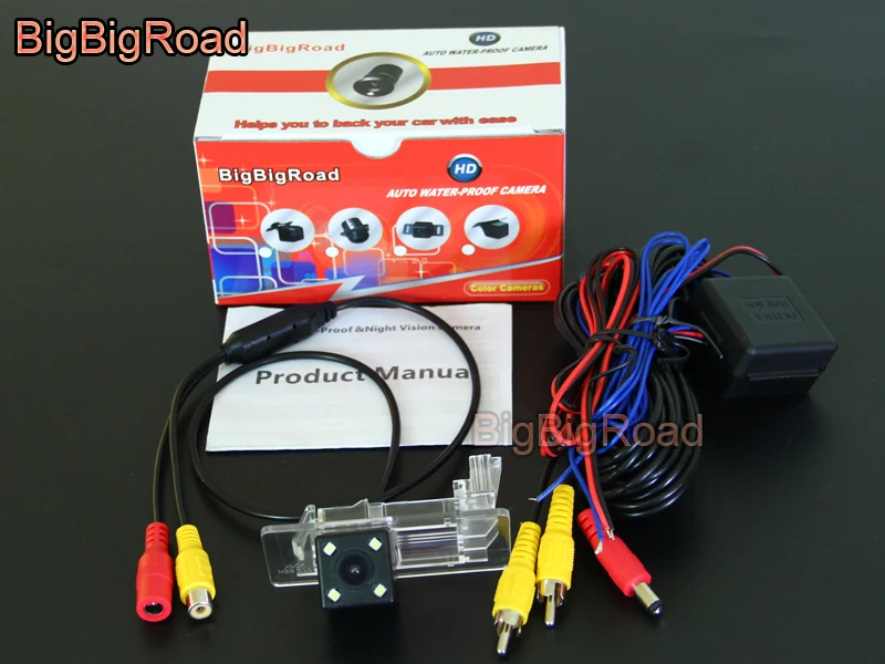 BigBigRoad For Volkswagen vw grand lavida Touran sagitar 2011 2012 2013 2014 2015 2016 Car Rear View Parking Camera Night Vision (31)