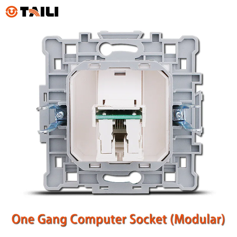 TAILI DIY розетка механизм RJ45 компьютерная компьютерный выход модуль розетки