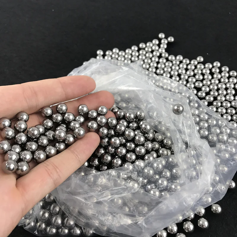 

200pcs/lot the projectile 8mm Steel Balls Bow Professional slingshot ammo outdoor Slingshot bullets used for hunting bow Wholes