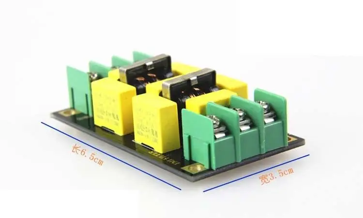 110V 220V AC Питание фильтровальная пластина 4A EMI фильтр Шум подавитель очиститель звука усилитель Шум примесей очиститель фильтрации