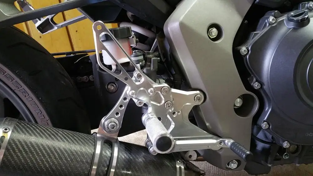 Honda CB1000R 2014 stainless steel front & rear foot rest hanger rear set bolts 