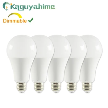 

Kaguyahime E27 LED Bulb 6w 20W 1pc/5pcs Dimmable Lamp AC 220V LED E27 E14 LED Light High Bright Lampada Lampara Bombilla Ampoule